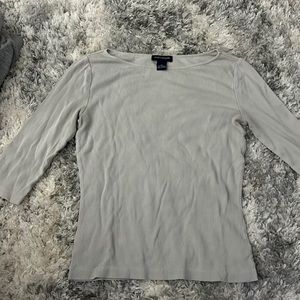 Ann Taylor cream colored 3/4 sleeve